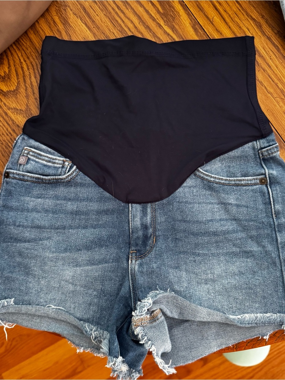 Maternity Denim Shorts